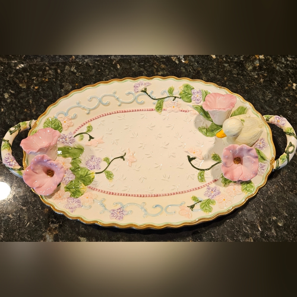 Springtime Collection 2001 Platter Plate. NIB! - Picture 3 of 17